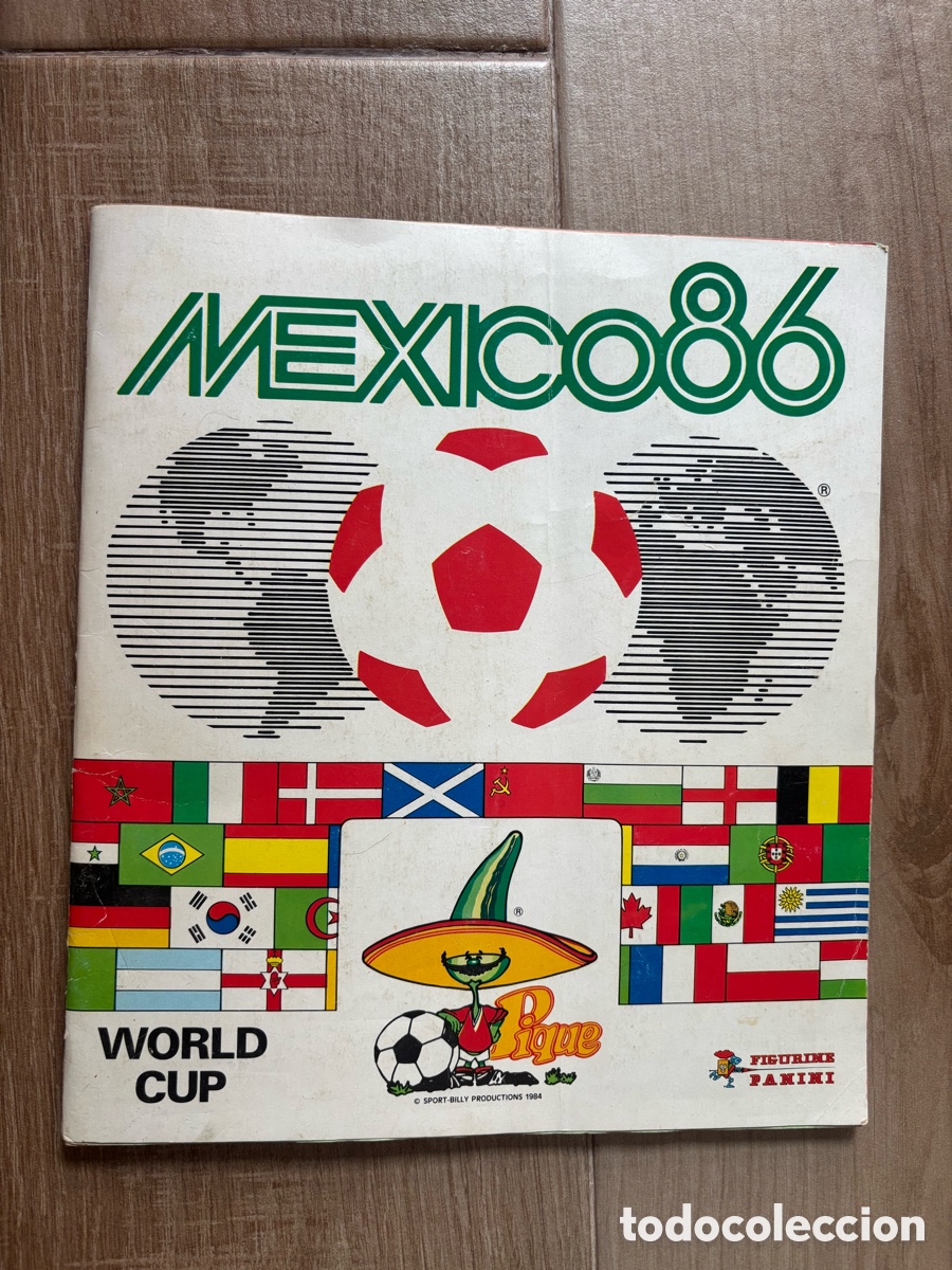 &Aacute;lbum de f&uacute;tbol completo: ALBUM PANINI FUTBOL WORLD CUP MEXICO 86 MUNDIAL COMPLETO BUEN ESTADO SIN ESCRITOS
