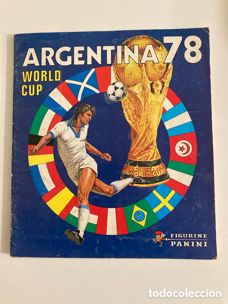 &Aacute;lbum de f&uacute;tbol completo: Album completo Campeonato mundial futbol Argentina 78-Panini.