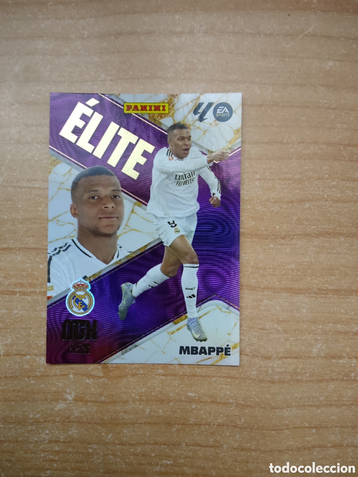 &Aacute;lbum de f&uacute;tbol completo: 12 MBAPPE ELITE REAL MADRID MEGACRACKS 2025 2026