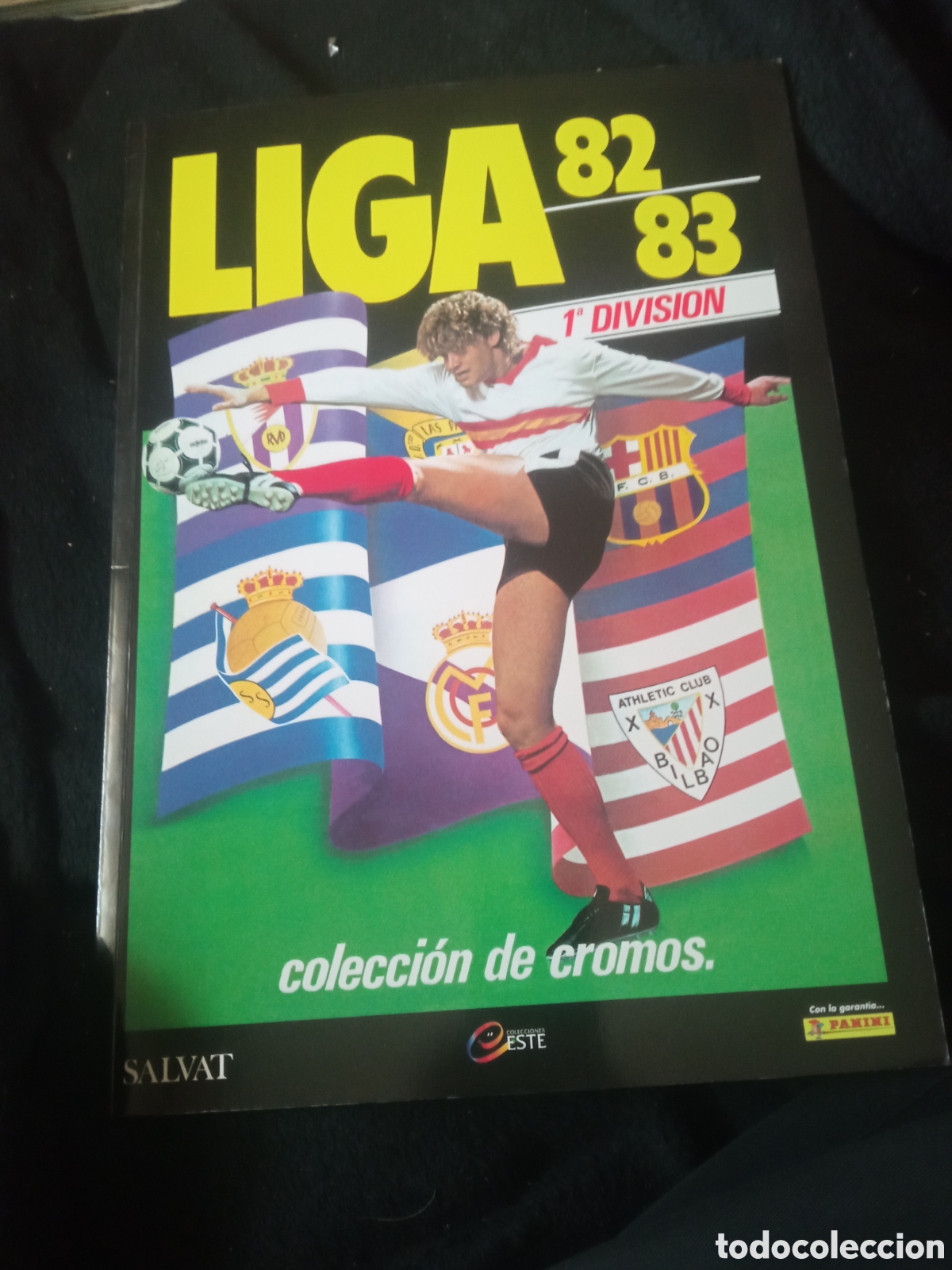 &Aacute;lbum de f&uacute;tbol completo: &Aacute;lbum Facsimil del campeonato de liga 82-83, 1division