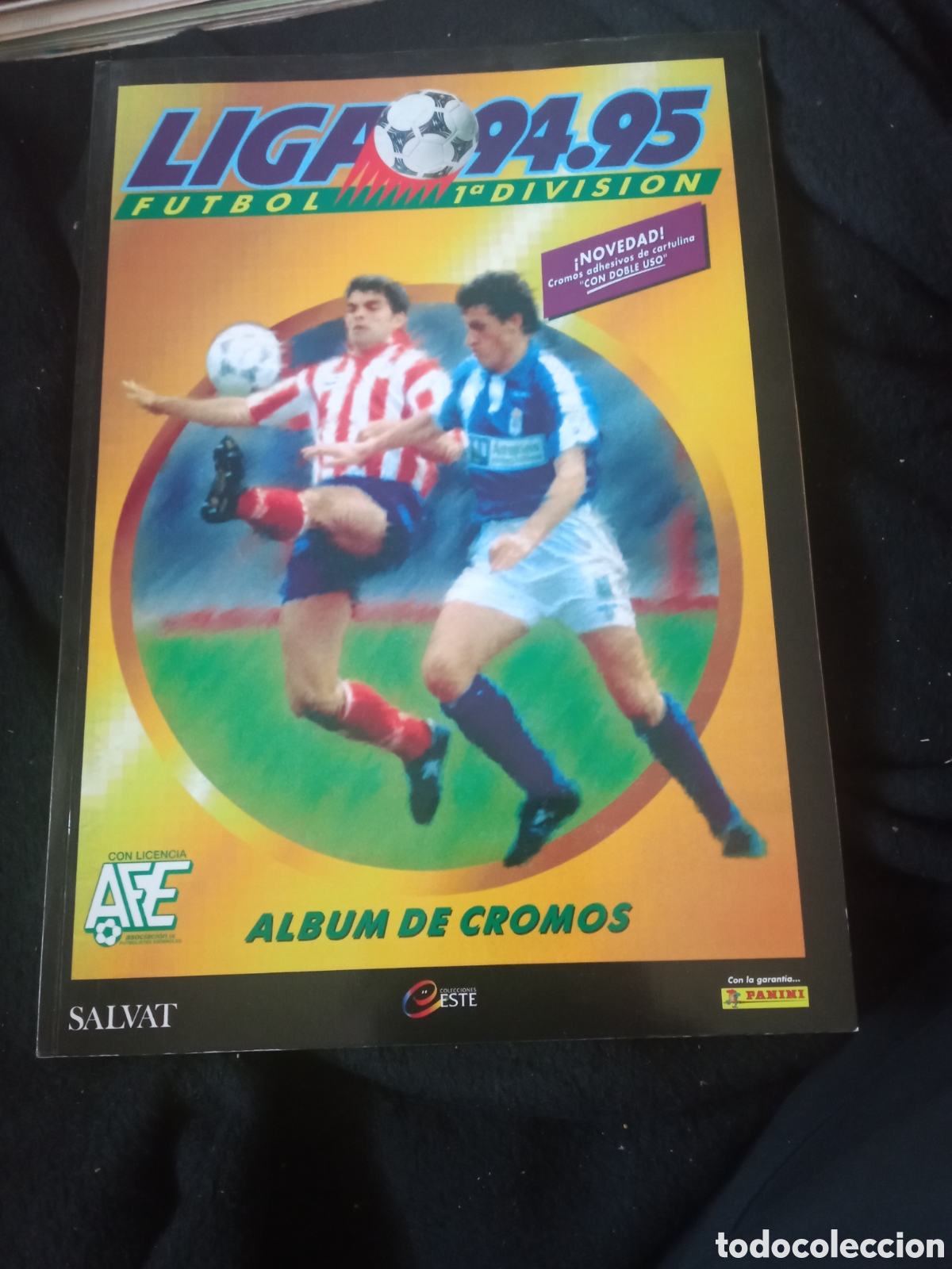 &Aacute;lbum de f&uacute;tbol completo: &Aacute;lbum de cromos Facsimil de liga 94-95