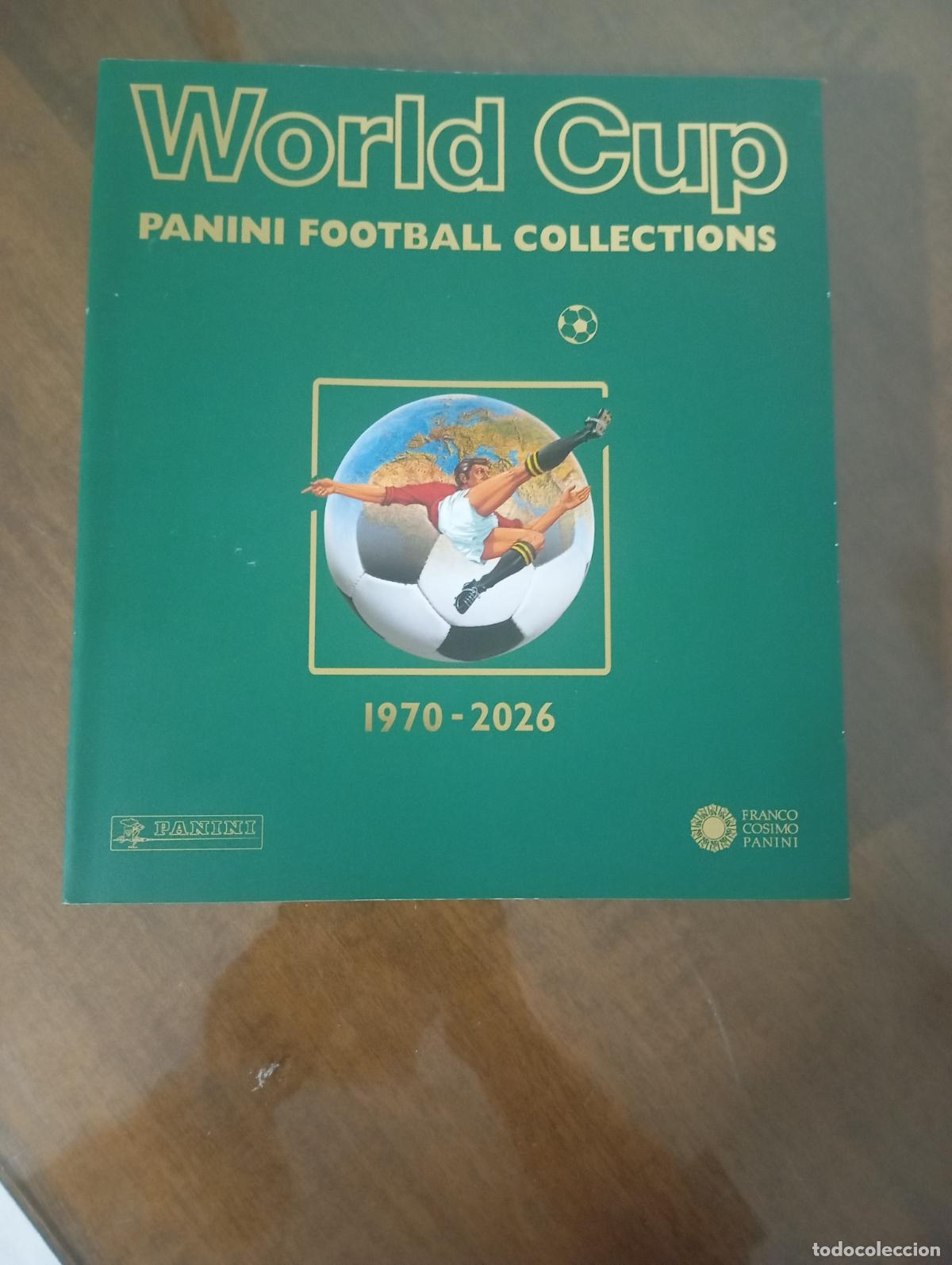 &Aacute;lbum de f&uacute;tbol completo: &Aacute;LBUM PANINI LIBRO FACS&Iacute;MIL MUNDIAL DE F&Uacute;TBOL WORLD CUP 1970- 2026 nuevo sin leer