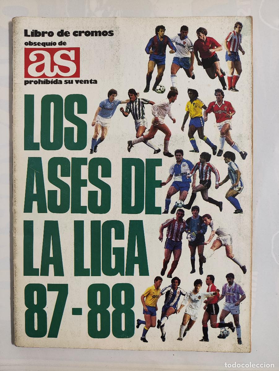 &Aacute;lbum de f&uacute;tbol completo: &Aacute;lbum de cromos Liga 87-88 AS &ndash; Completo &ndash; LFP