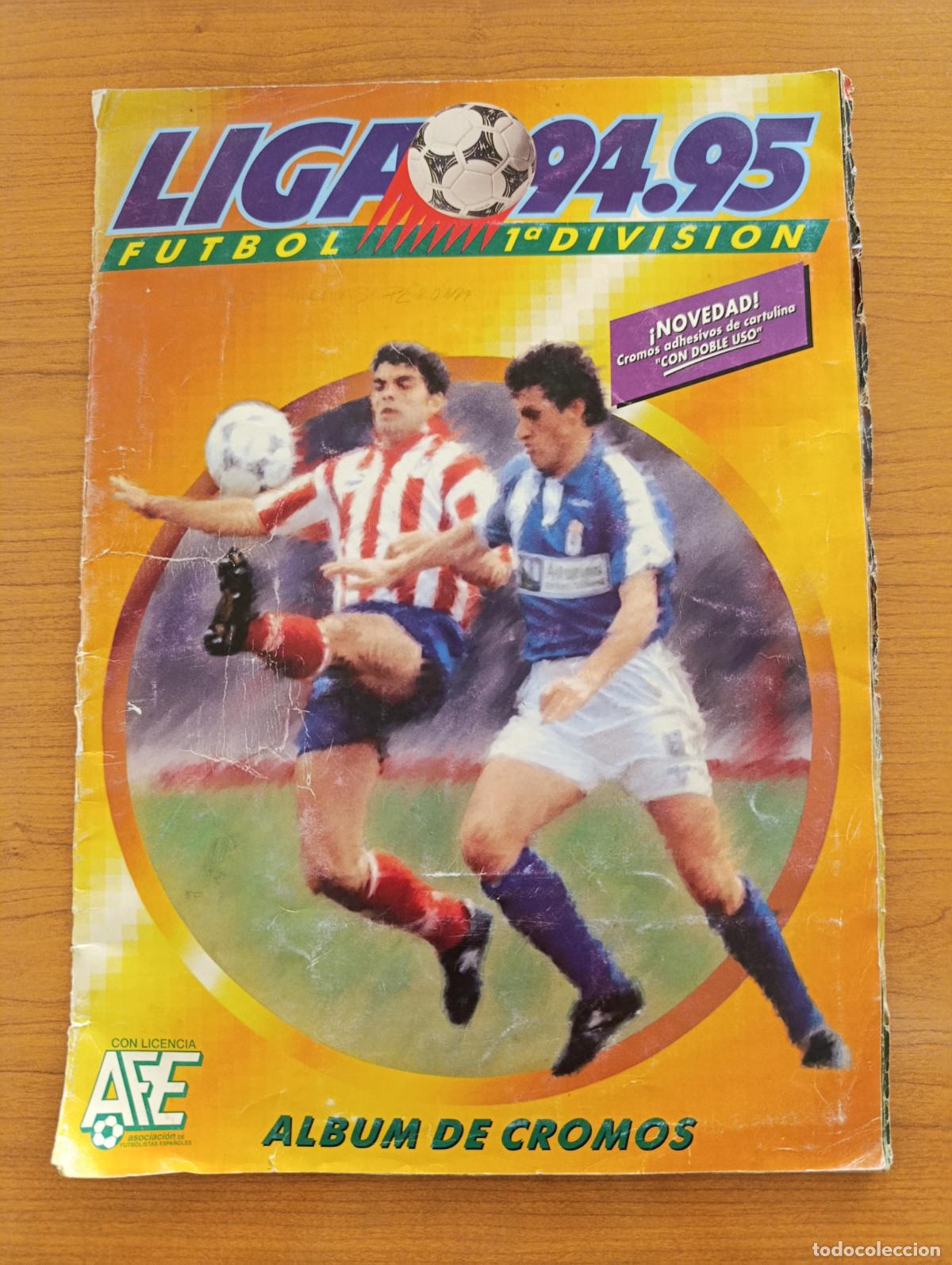 Complete Football Album: ALBUM CROMOS COMPLETO F&Uacute;TBOL. LIGA 94 95. 1&ordm; DIVISI&Oacute;N. EDICIONES ESTE. VER FOTOS