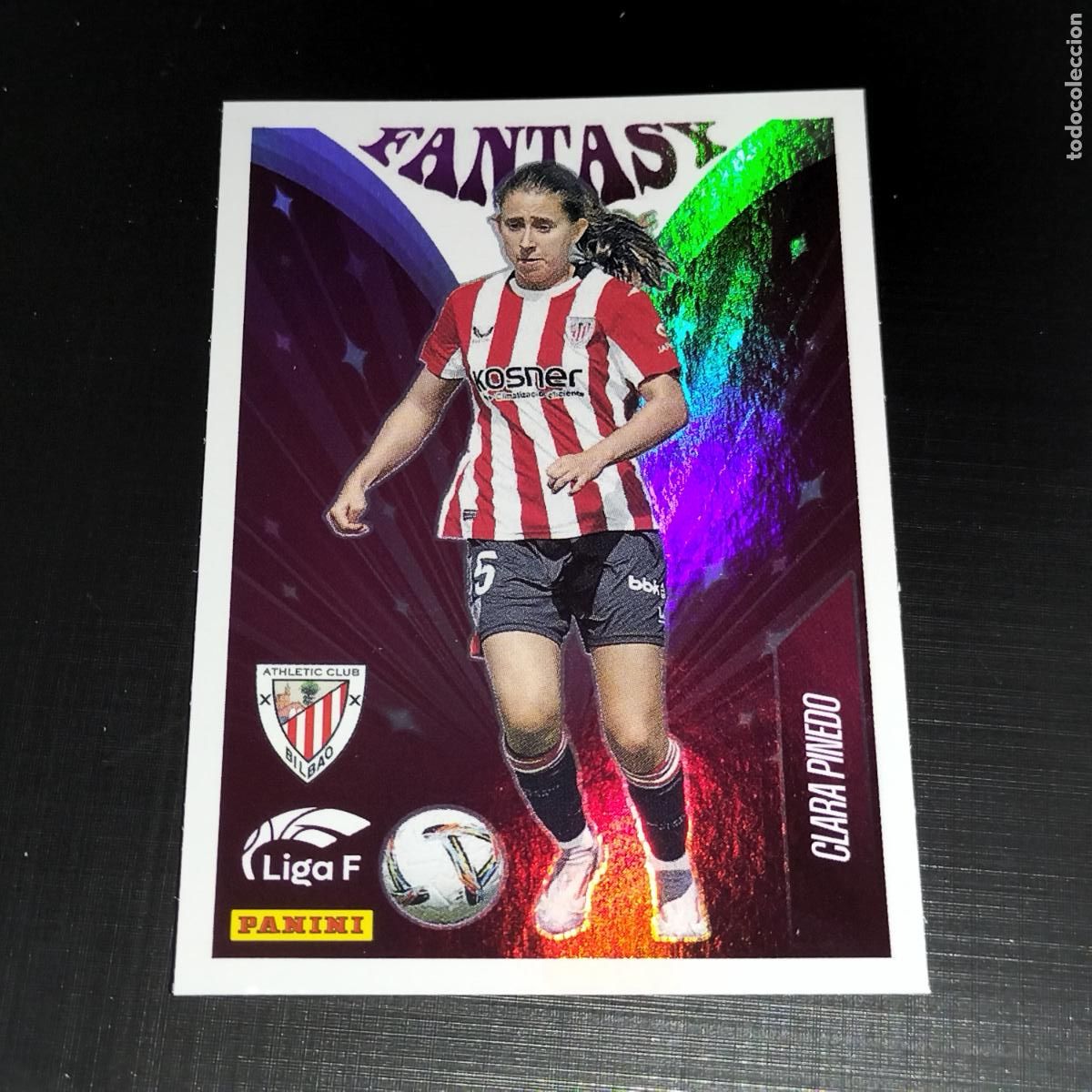 Complete Football Album: 331 CLARA PINEDO ATHLETIC BILBAO FANTASY CROMOS LIGA F FEMENINA PANINI 2024 2025 24 25