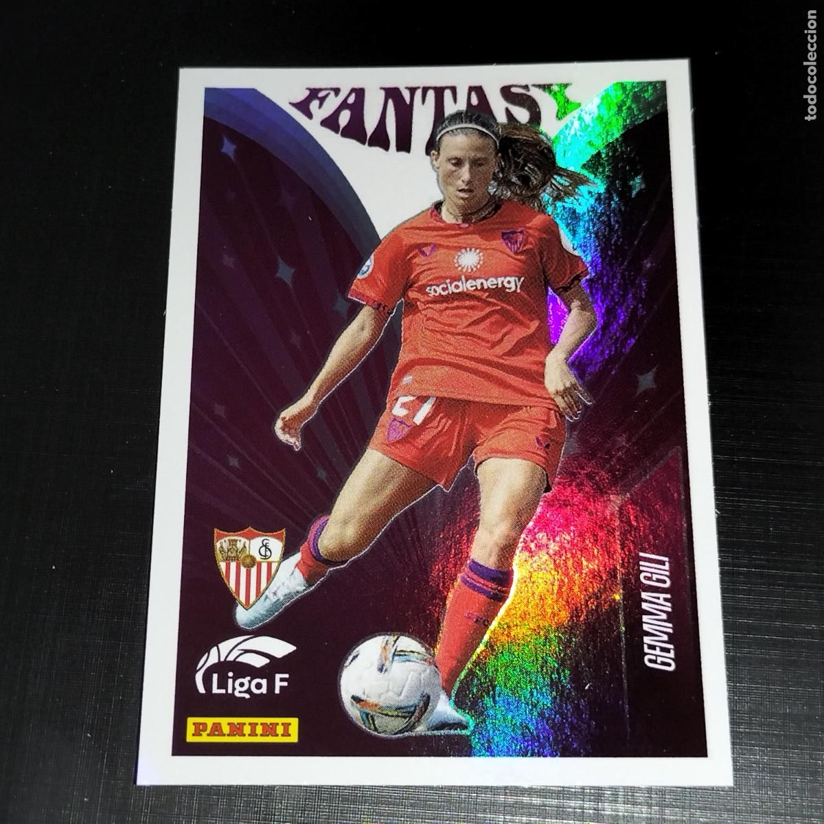 &Aacute;lbum de f&uacute;tbol completo: 336 GEMMA GILI SEVILLA FANTASY CROMOS LIGA F FEMENINA PANINI 2024 2025 24 25