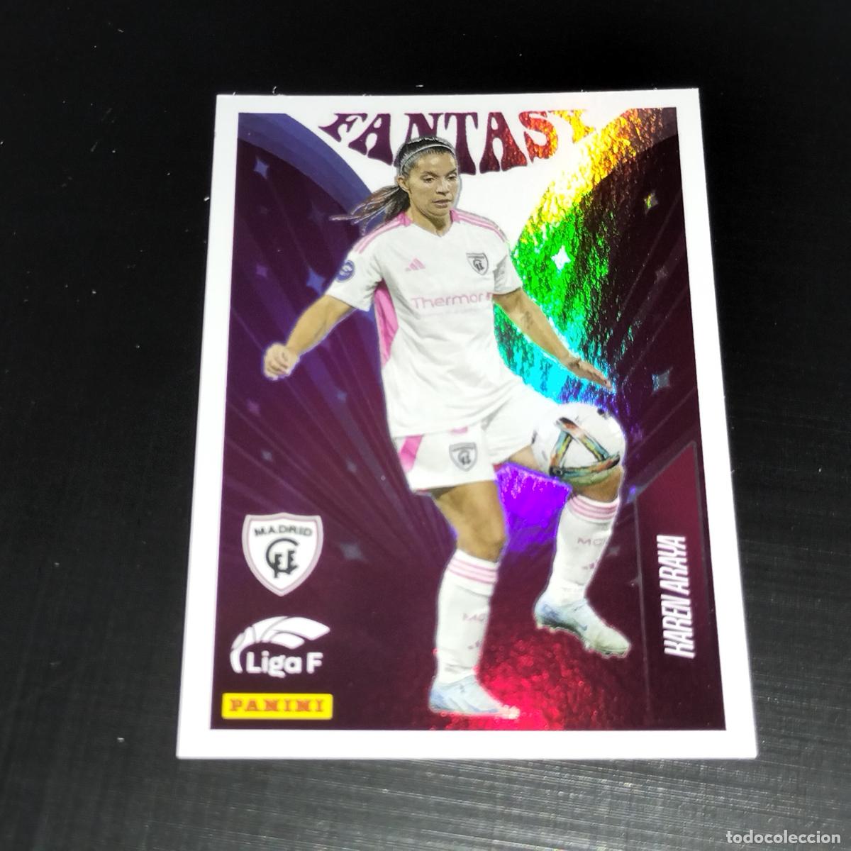 &Aacute;lbum de f&uacute;tbol completo: 337 KAREN ARAYA CFF MADRID FANTASY CROMOS LIGA F FEMENINA PANINI 2024 2025 24 25