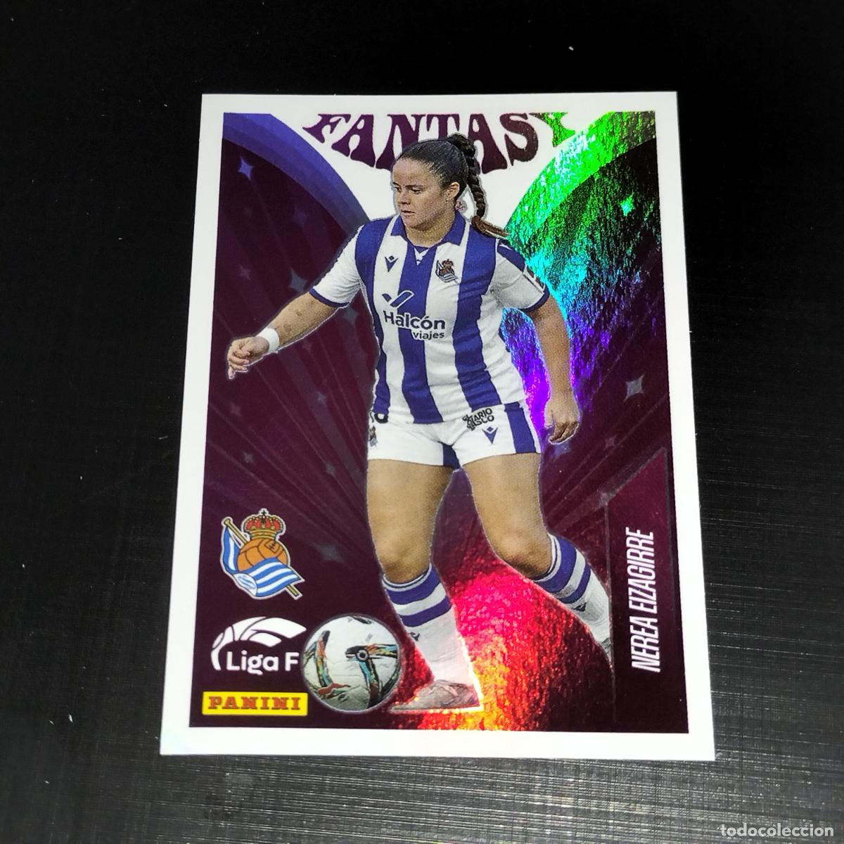 Vollst&auml;ndige Fu&szlig;ballsammelalben: 339 NEREA EIZAGIRRE REAL SOCIEDAD FANTASY CROMOS LIGA F FEMENINA PANINI 2024 2025 24 25