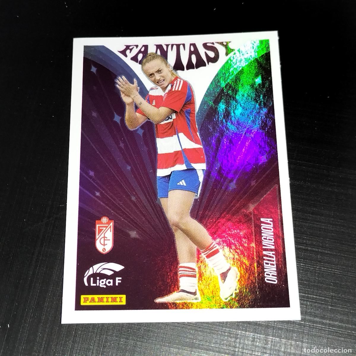 &Aacute;lbum de f&uacute;tbol completo: 340 ORNELLA VIGNOLA GRANADA FANTASY CROMOS LIGA F FEMENINA PANINI 2024 2025 24 25