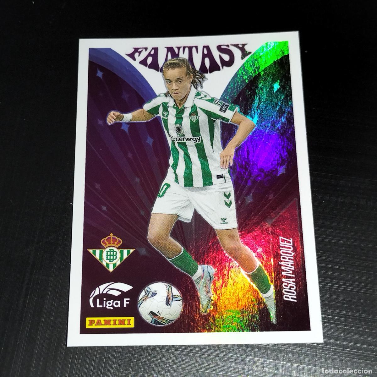 &Aacute;lbum de f&uacute;tbol completo: 342 ROSA MARQUEZ BETIS FANTASY CROMOS LIGA F FEMENINA PANINI 2024 2025 24 25
