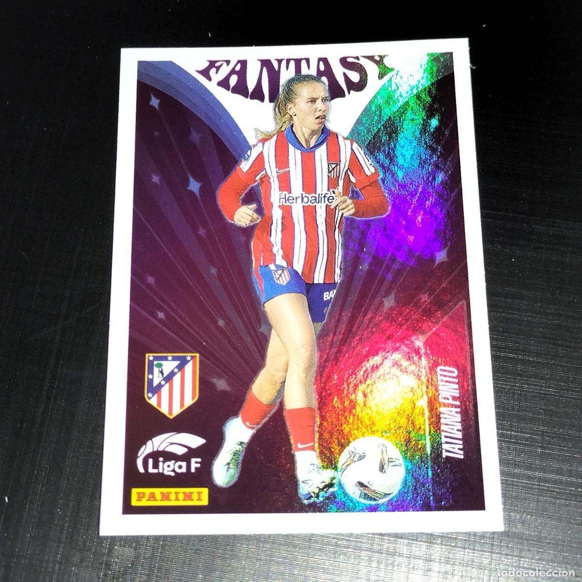 Vollst&auml;ndige Fu&szlig;ballsammelalben: 343 TATIANA PINTO AT ATLETICO DE MADRID FANTASY CROMOS LIGA F FEMENINA PANINI 2024 2025 24 25