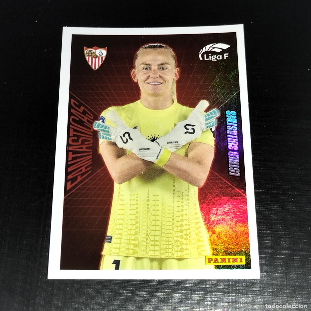 Complete Football Album: 349 ESTHER SULLASTRES SEVILLA FANTASTICAS CROMOS LIGA F FEMENINA PANINI 2024 2025 24 25