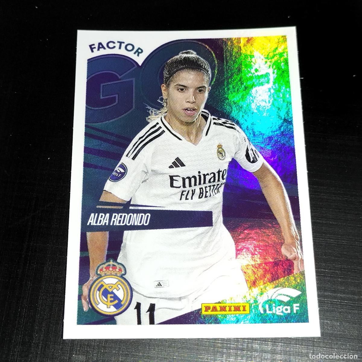 &Aacute;lbum de f&uacute;tbol completo: 354 ALBA REDONDO REAL MADRID FACTOR GOL CROMOS LIGA F FEMENINA PANINI 2024 2025 24 25