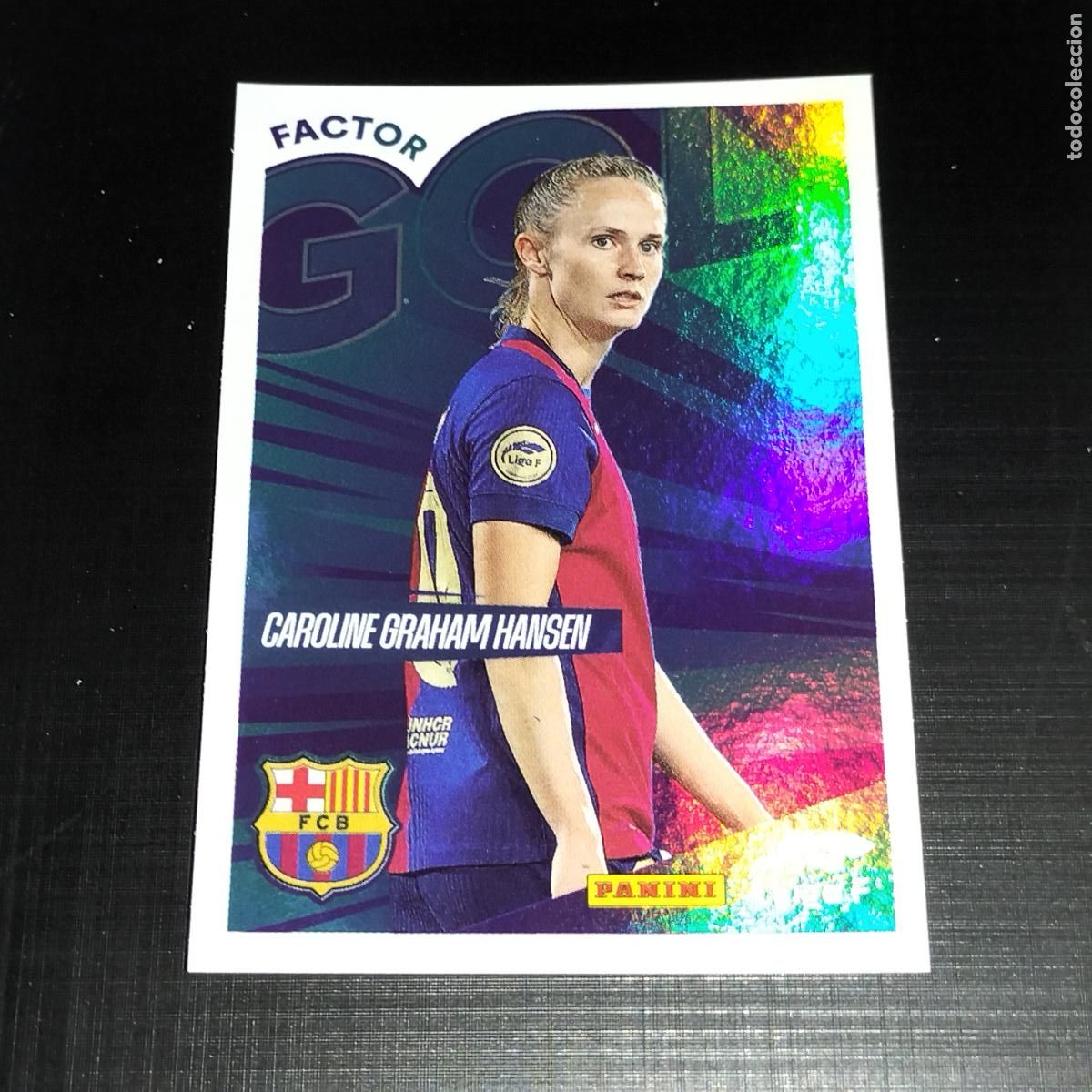 &Aacute;lbum de f&uacute;tbol completo: 359 CAROLINE GRAHAM HANSEN FC BARCELONA FACTOR GOL CROMOS LIGA F FEMENINA PANINI 2024 2025 24 25