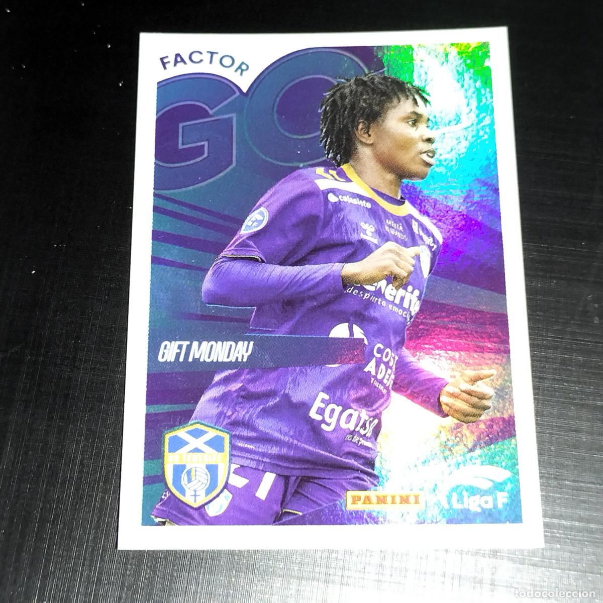 &Aacute;lbum de f&uacute;tbol completo: 362 GIFT MONDAY COSTA ADEJE TENERIFE FACTOR GOL CROMOS LIGA F FEMENINA PANINI 2024 2025 24 25