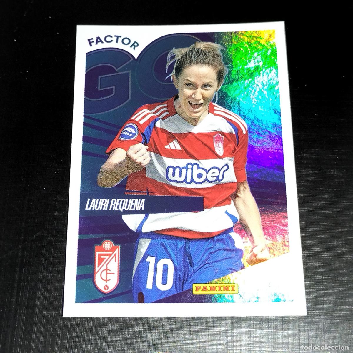 &Aacute;lbum de f&uacute;tbol completo: 364 LAURI REQUENA GRANADA FACTOR GOL CROMOS LIGA F FEMENINA PANINI 2024 2025 24 25