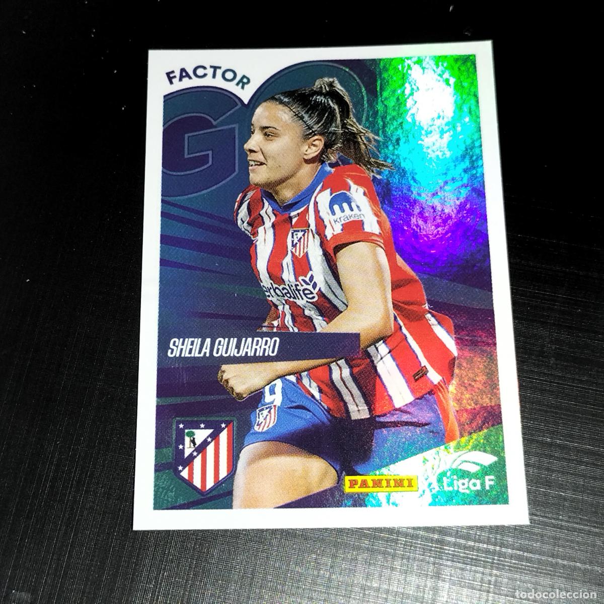 &Aacute;lbum de f&uacute;tbol completo: 370 SHEILA GUIJARRO AT ATLETICO DE MADRID FACTOR GOL CROMOS LIGA F FEMENINA PANINI 2024 2025 24 25