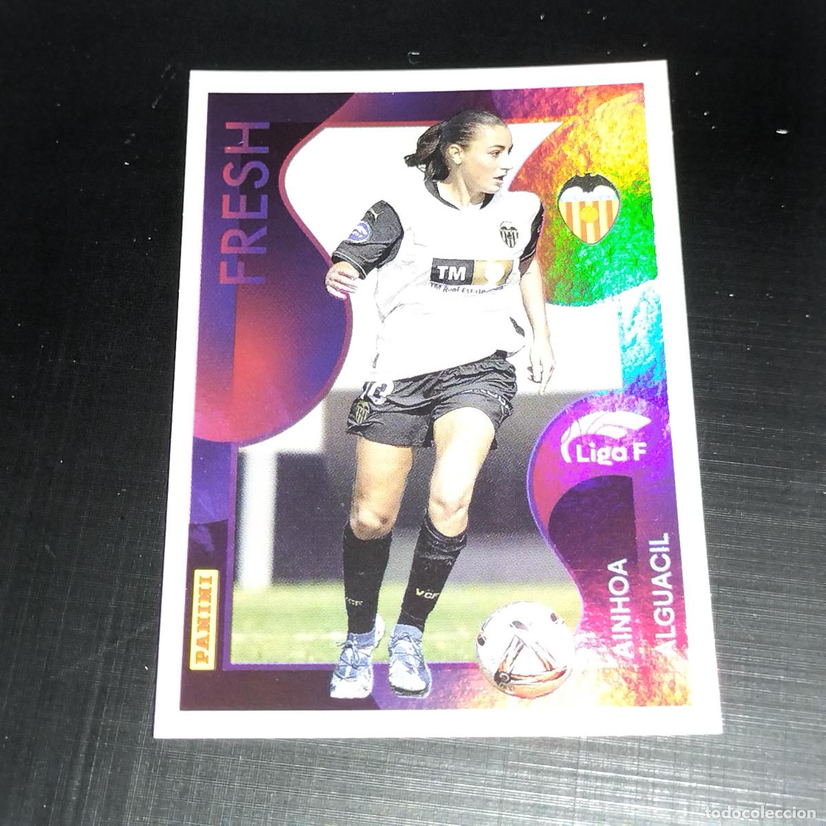 &Aacute;lbum de f&uacute;tbol completo: 372 AINHOA ALGUACIL VALENCIA FRESH FACTOR GOL CROMOS LIGA F FEMENINA PANINI 2024 2025 24 25