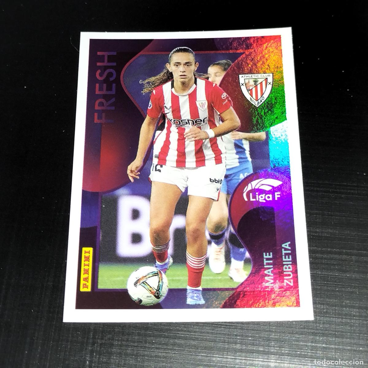 &Aacute;lbum de f&uacute;tbol completo: 378 MAITE ZUBIETA ATHLETIC BILBAO FRESH CROMOS LIGA F FEMENINA PANINI 2024 2025 24 25