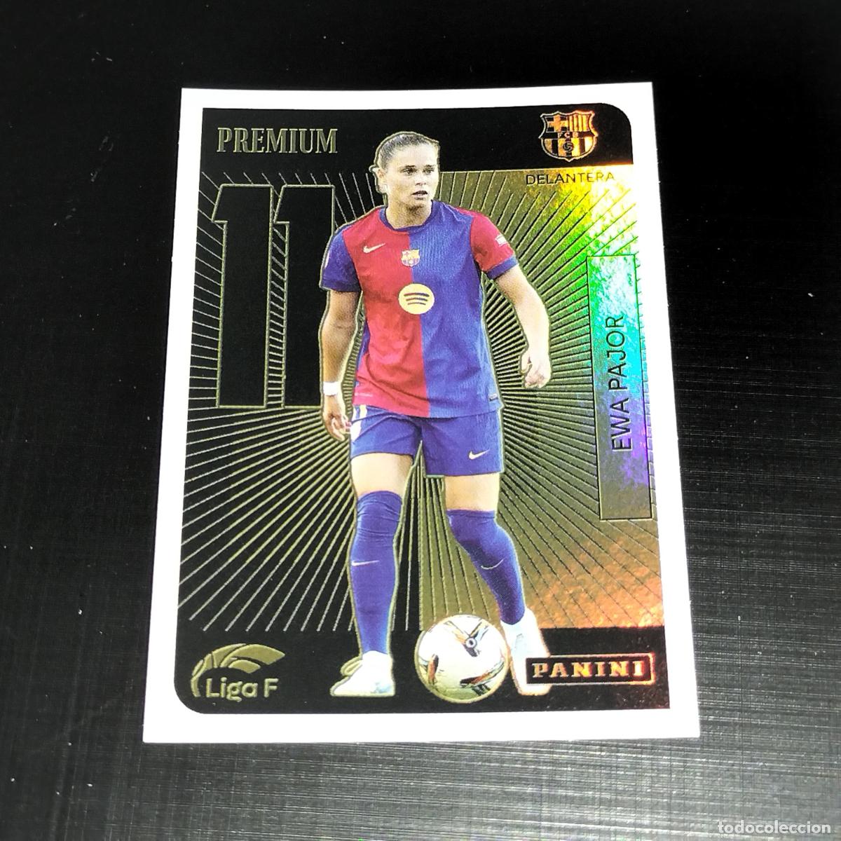 &Aacute;lbum de f&uacute;tbol completo: EWA PAJOR PREMIUM 11 FC BARCELONA CROMOS LIGA F FEMENINA PANINI 2024 2025 24 25