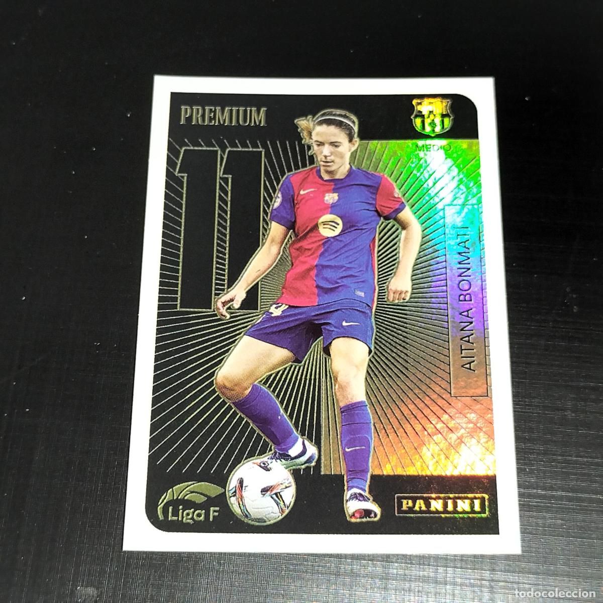 &Aacute;lbum de f&uacute;tbol completo: AITANA BONMATI PREMIUM 11 FC BARCELONA CROMOS LIGA F FEMENINA PANINI 2024 2025 24 25