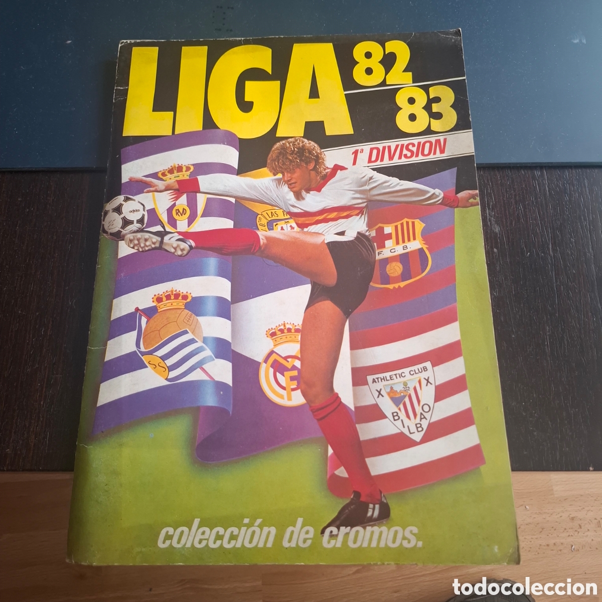 &Aacute;lbum de f&uacute;tbol completo: Album completo liga 82 83