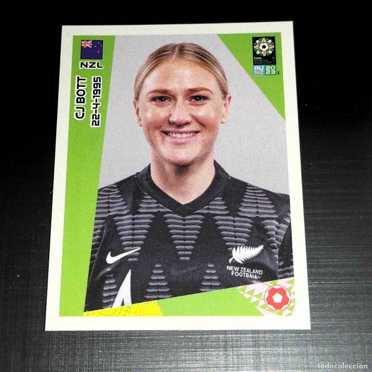 &Aacute;lbum de f&uacute;tbol completo: 8 CJ BOTT NUEVA ZELANDA CROMOS FIFA WOMEN'S WORLD CUP AU NZ PANINI MUNDIAL FEMENINO 23 2023