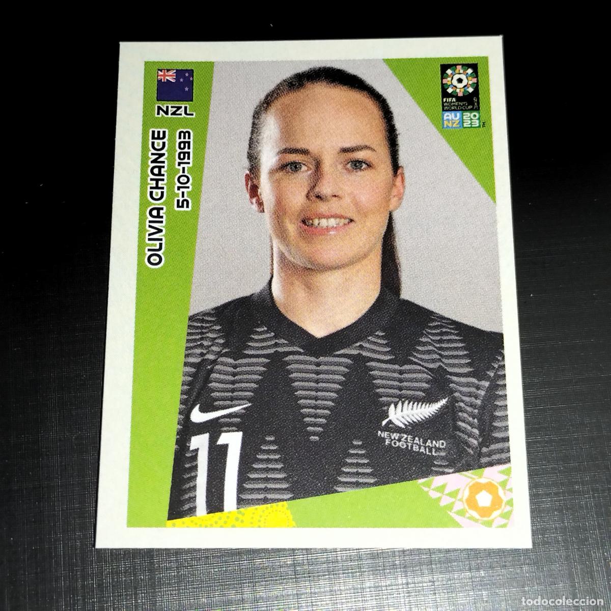 &Aacute;lbum de f&uacute;tbol completo: 17 OLIVIA CHANCE NUEVA ZELANDA CROMOS FIFA WOMEN'S WORLD CUP AU NZ PANINI MUNDIAL FEMENINO 23 2023
