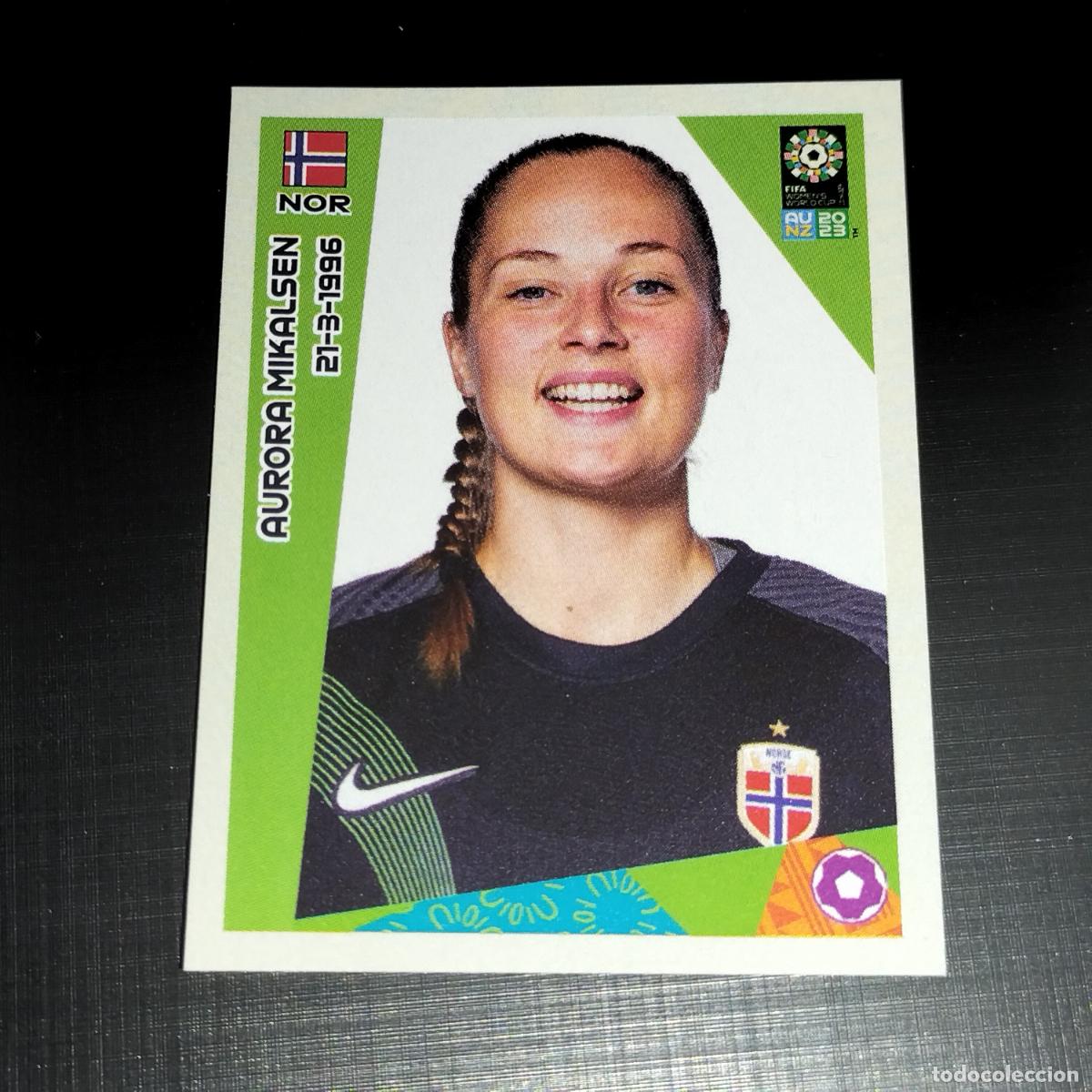 &Aacute;lbum de f&uacute;tbol completo: 24 AURORA MIKALSEN NORUEGA CROMOS FIFA WOMEN'S WORLD CUP AU NZ PANINI MUNDIAL FEMENINO 23 2023