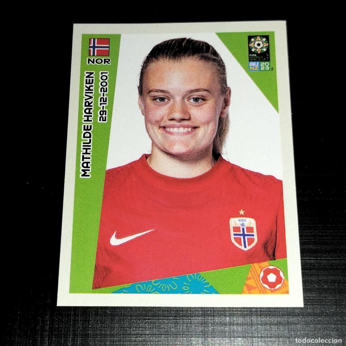 &Aacute;lbum de f&uacute;tbol completo: 25 MATHILDE HARVIKEN NORUEGA CROMOS FIFA WOMEN'S WORLD CUP AU NZ PANINI MUNDIAL FEMENINO 23 2023