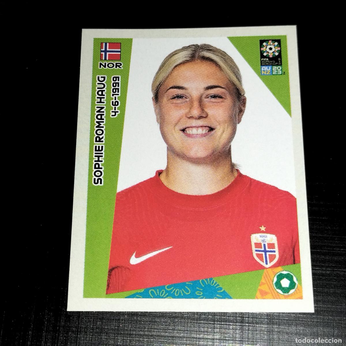 &Aacute;lbum de f&uacute;tbol completo: 35 SOPHIE ROMAN HAUG NORUEGA CROMOS FIFA WOMEN'S WORLD CUP AU NZ PANINI MUNDIAL FEMENINO 23 2023
