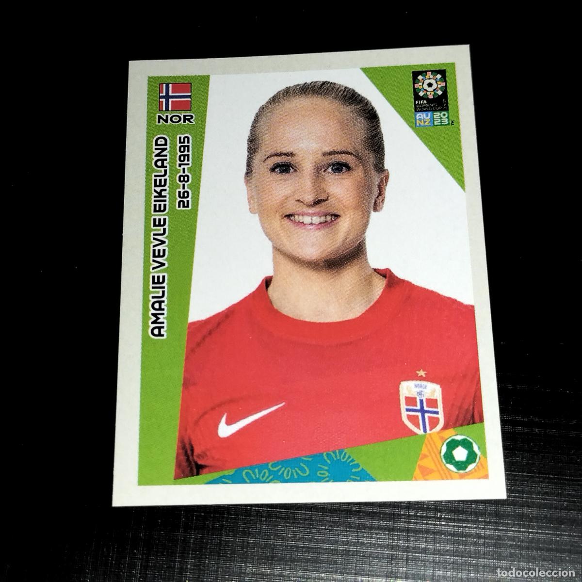 &Aacute;lbum de f&uacute;tbol completo: 36 AMALIE VEVLE EIKELAND NORUEGA CROMOS FIFA WOMEN'S WORLD CUP AU NZ PANINI MUNDIAL FEMENINO 23 2023