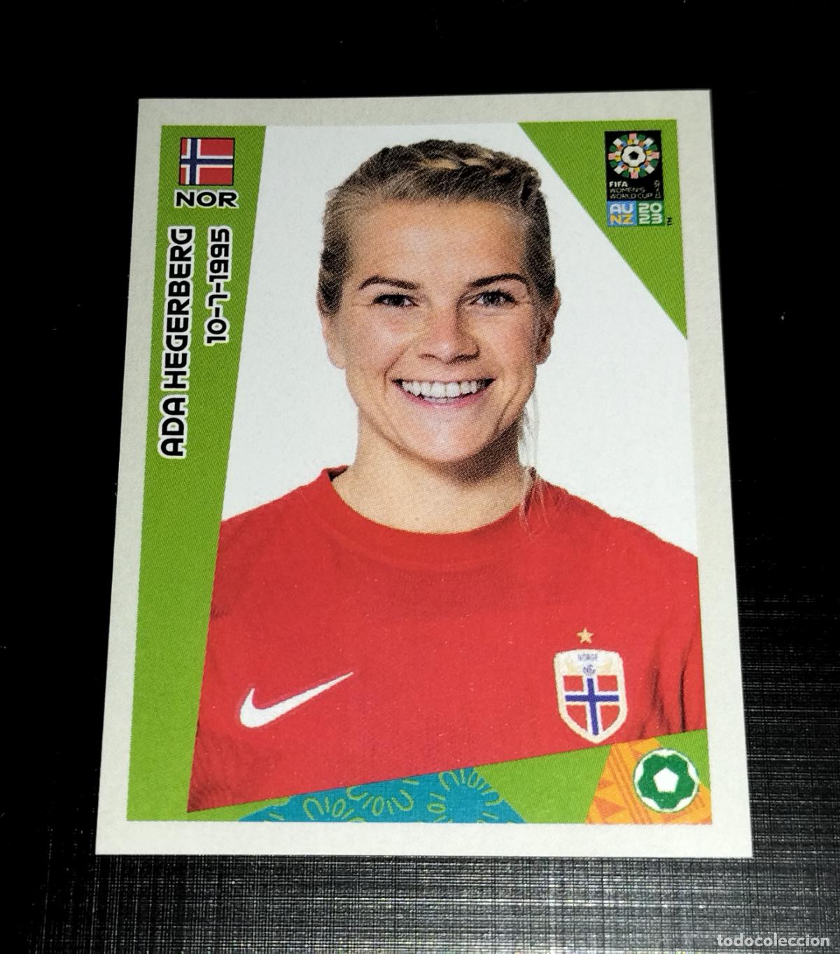&Aacute;lbum de f&uacute;tbol completo: 37 ADA HEGERBERG NORUEGA CROMOS FIFA WOMEN'S WORLD CUP AU NZ PANINI MUNDIAL FEMENINO 23 2023