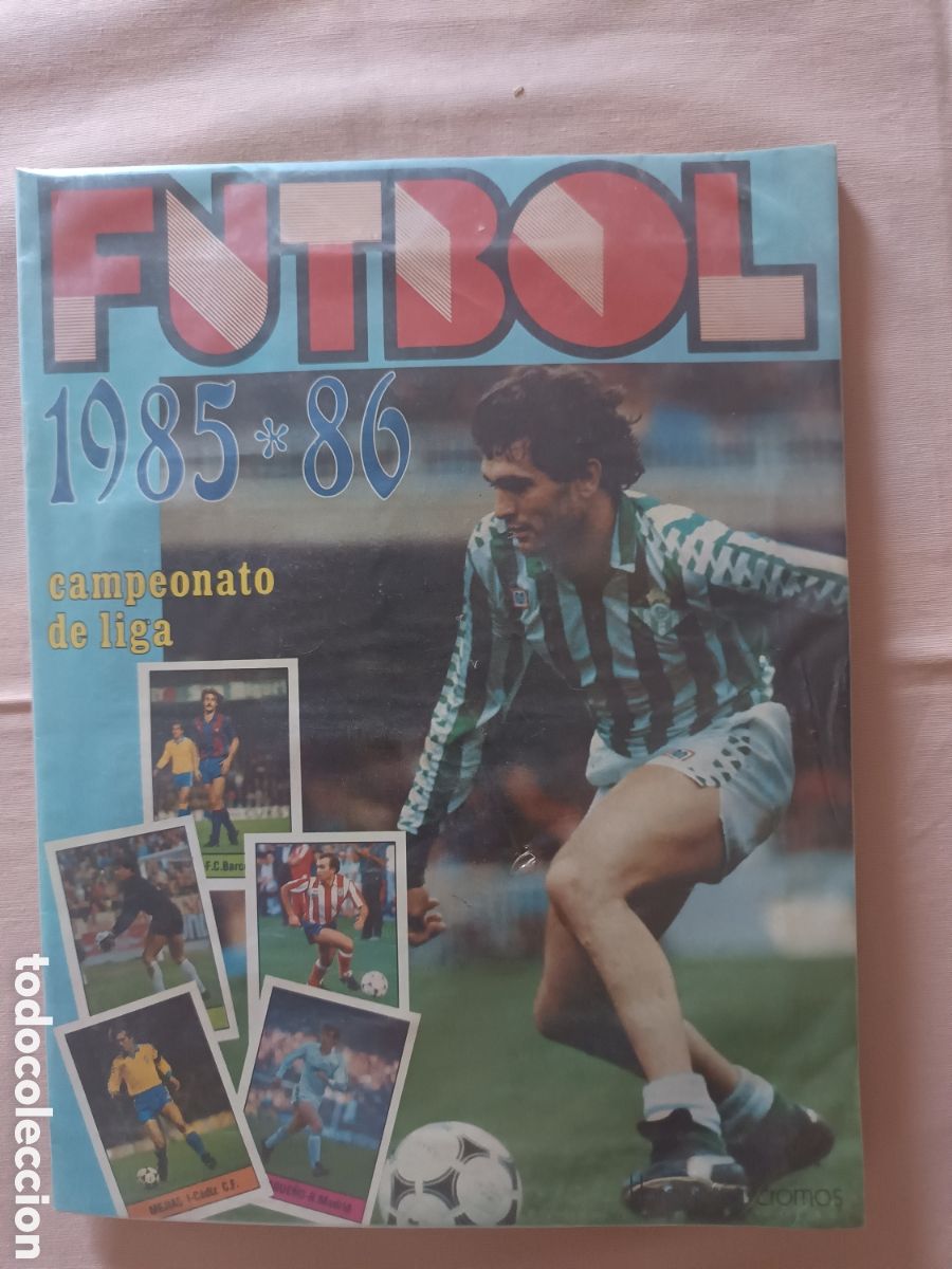&Aacute;lbum de f&uacute;tbol completo: NUNCA VISTO; ALBUM LISEL 85-86 TODO LO EDITADO,46 DOBLES,48 FICHAJES,16 DE ELLOS BISES