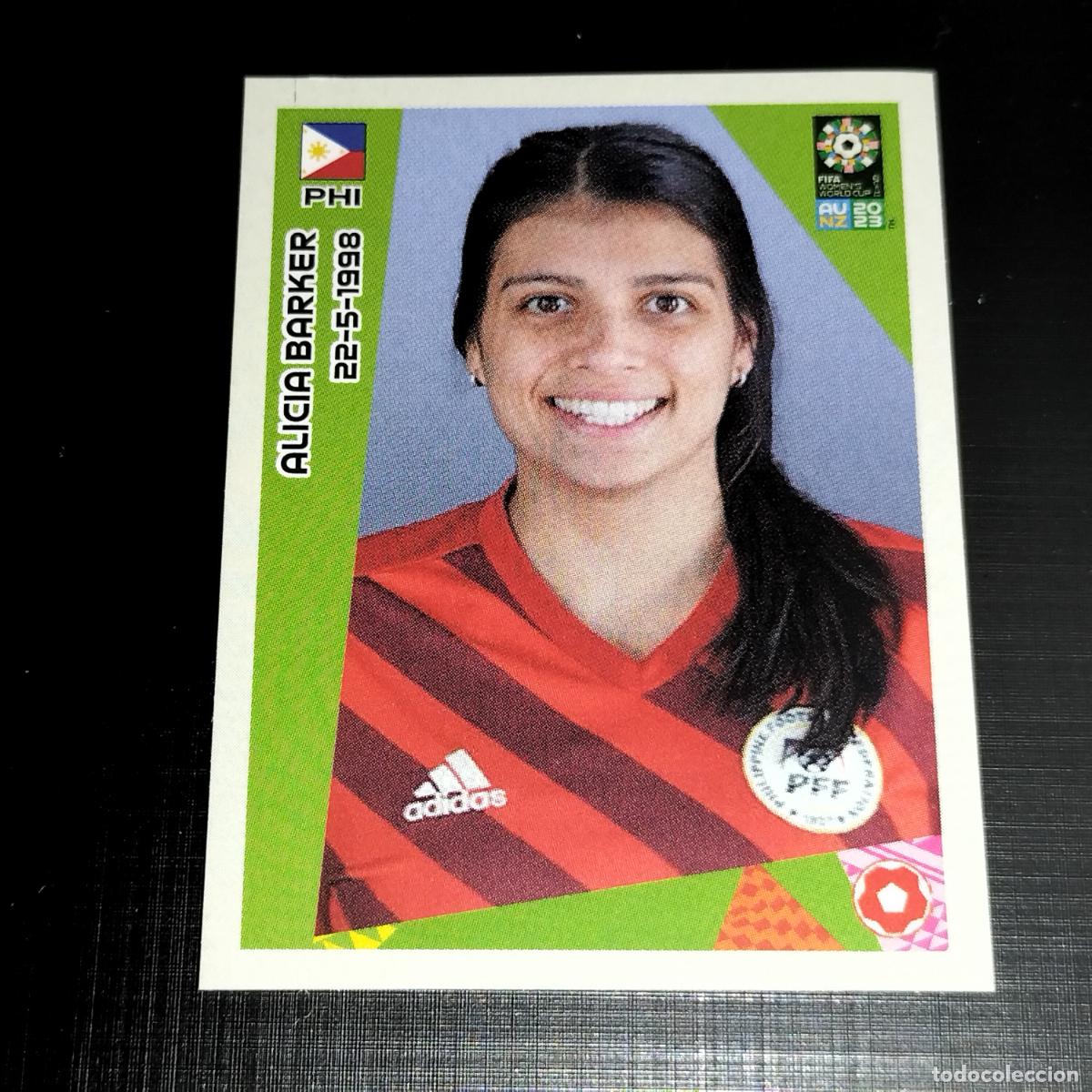 &Aacute;lbum de f&uacute;tbol completo: 42 ALICIA BARKER FILIPINAS CROMOS FIFA WOMEN'S WORLD CUP AU NZ PANINI MUNDIAL FEMENINO 23 2023