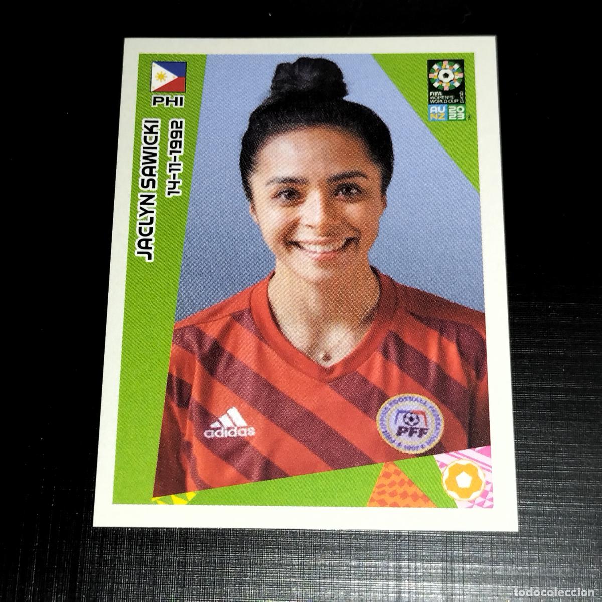 &Aacute;lbum de f&uacute;tbol completo: 49 JACLYN SAWICKI FILIPINAS CROMOS FIFA WOMEN'S WORLD CUP AU NZ PANINI MUNDIAL FEMENINO 23 2023