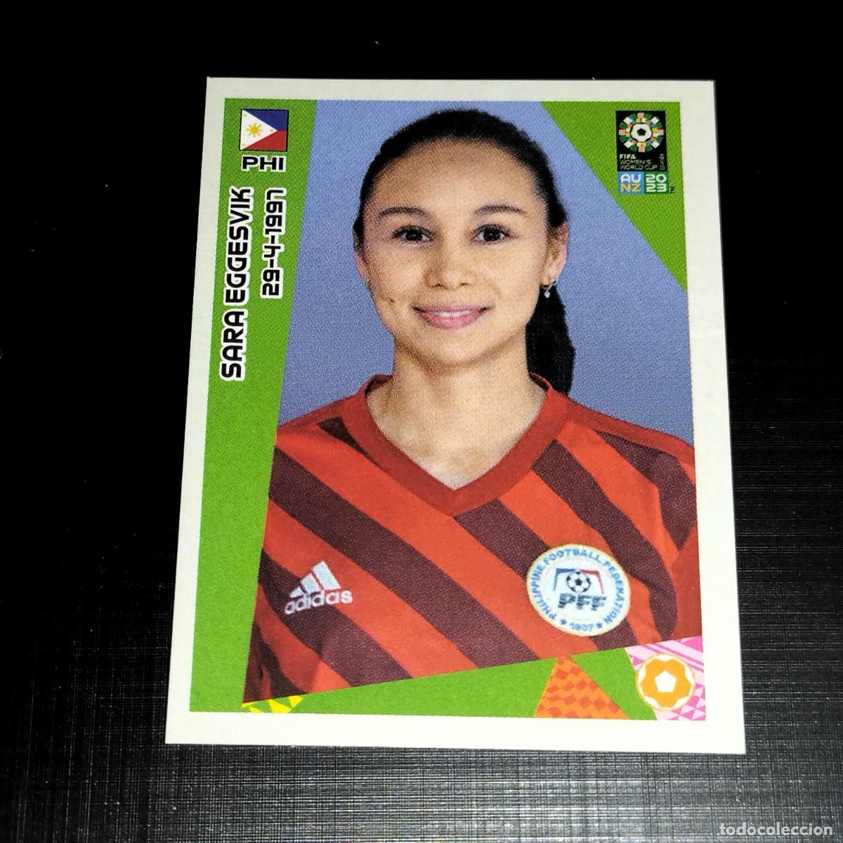 &Aacute;lbum de f&uacute;tbol completo: 52 SARA EGGESVIK FILIPINAS CROMOS FIFA WOMEN'S WORLD CUP AU NZ PANINI MUNDIAL FEMENINO 23 2023