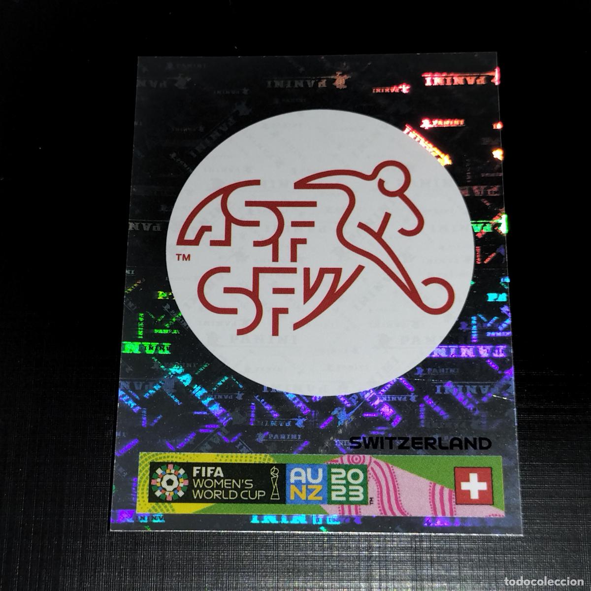 &Aacute;lbum de f&uacute;tbol completo: 56 ESCUDO LOGO SUIZA CROMOS FIFA WOMEN'S WORLD CUP AU NZ PANINI MUNDIAL FEMENINO 23 2023