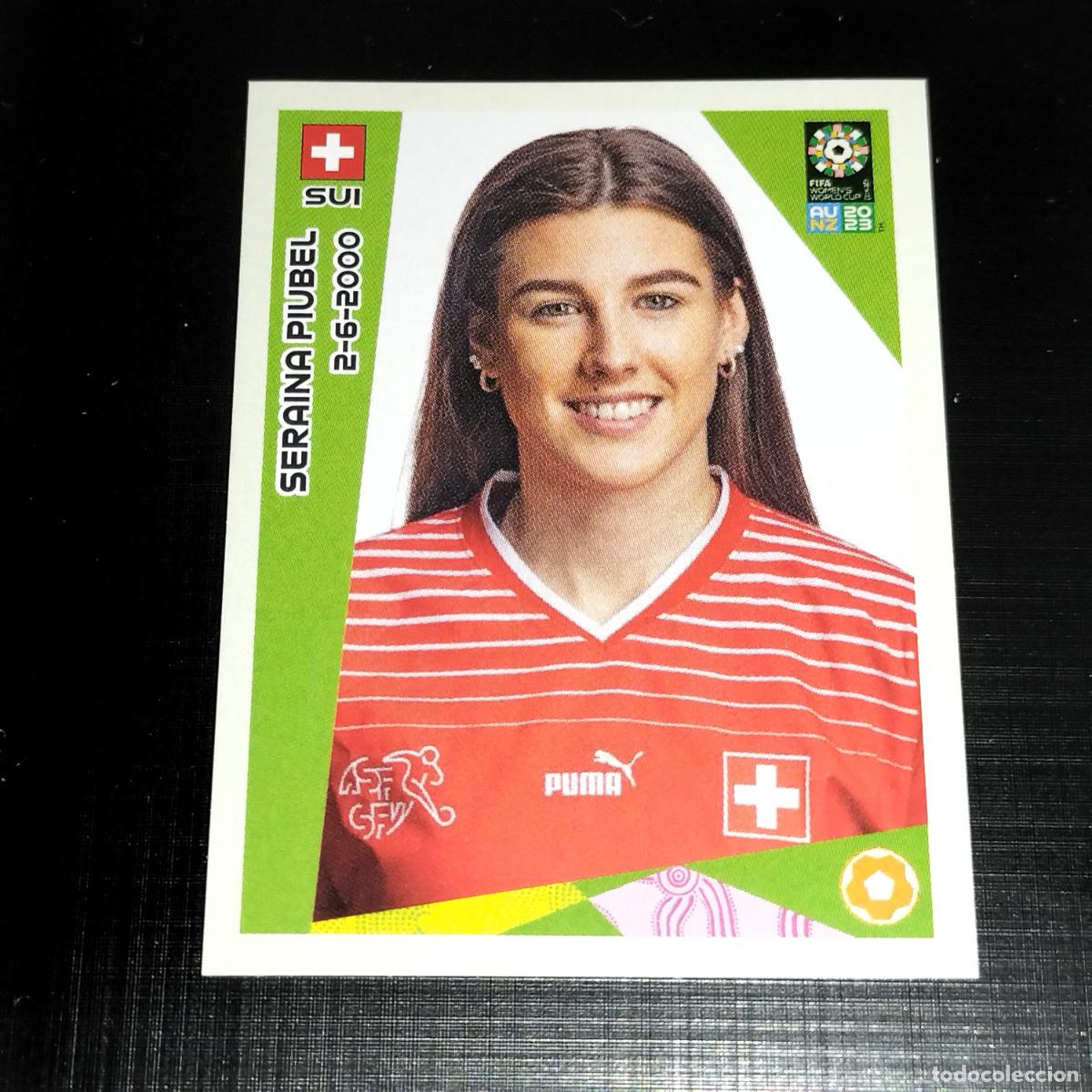 &Aacute;lbum de f&uacute;tbol completo: 63 SERAINA PIUBEL SUIZA CROMOS FIFA WOMEN'S WORLD CUP AU NZ PANINI MUNDIAL FEMENINO 23 2023