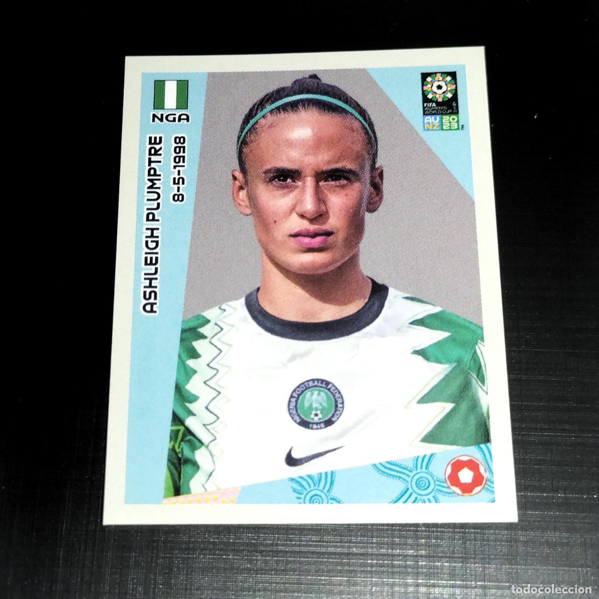 &Aacute;lbum de f&uacute;tbol completo: 112 ASHLEIGH PLUMPTRE NIGERIA CROMOS FIFA WOMEN'S WORLD CUP AU NZ PANINI MUNDIAL FEMENINO 23 2023
