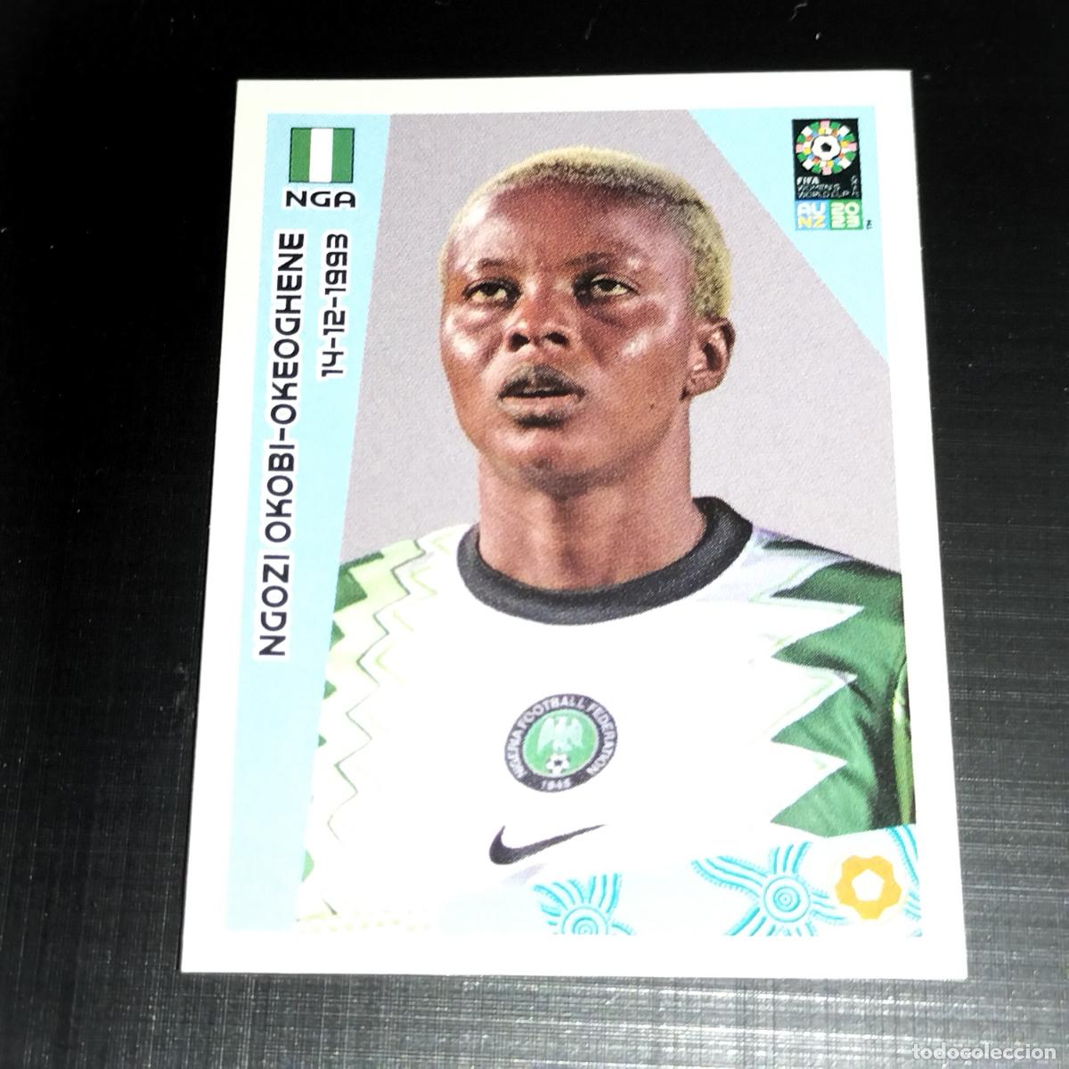 &Aacute;lbum de f&uacute;tbol completo: 114 NGOZI OKOBI-OKEOGHENE NIGERIA CROMO FIFA WOMEN'S WORLD CUP AU NZ PANINI MUNDIAL FEMENINO 23 2023