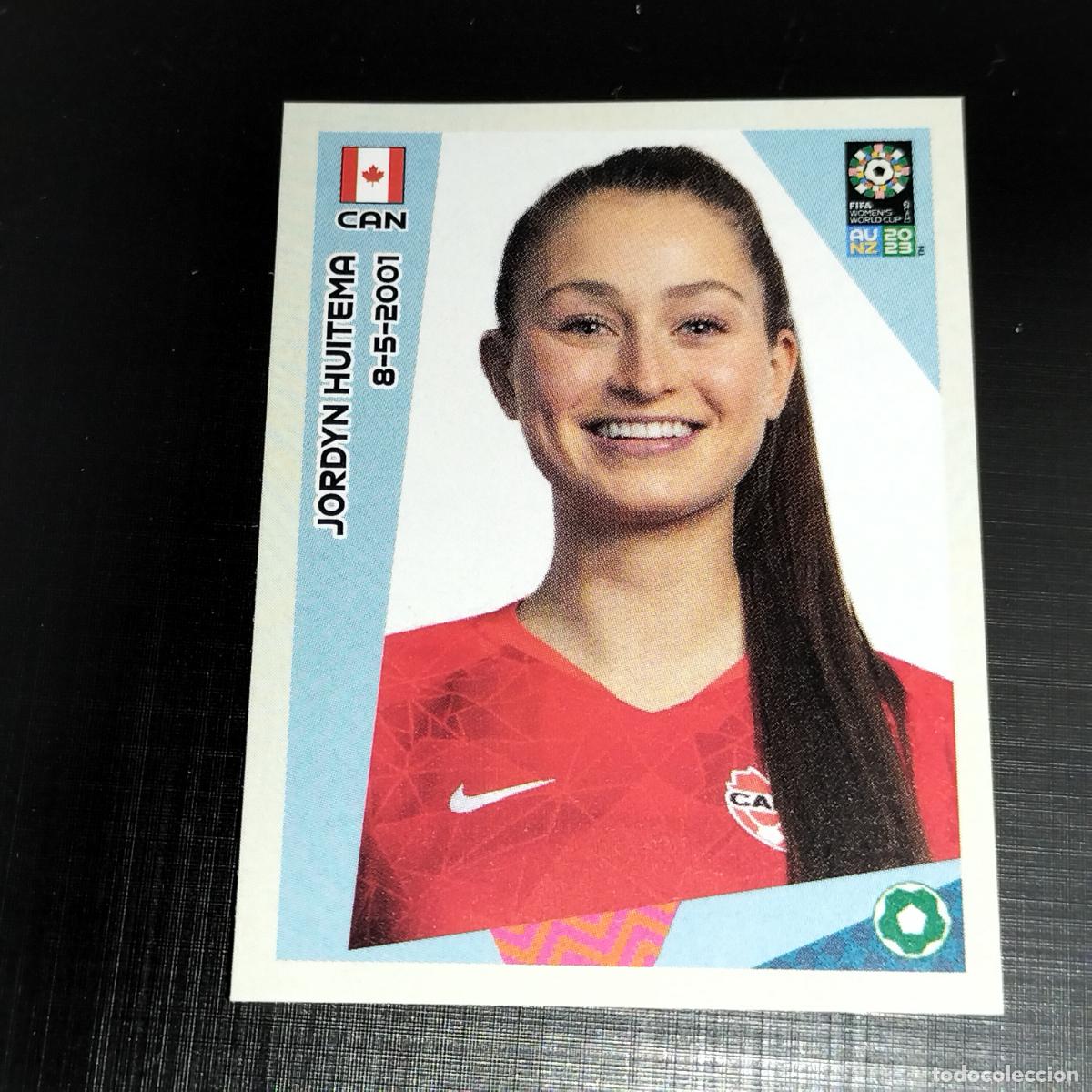 &Aacute;lbum de f&uacute;tbol completo: 137 JORDYN HUITEMA CANADA CROMO FIFA WOMEN'S WORLD CUP AU NZ PANINI MUNDIAL FEMENINO 23 2023