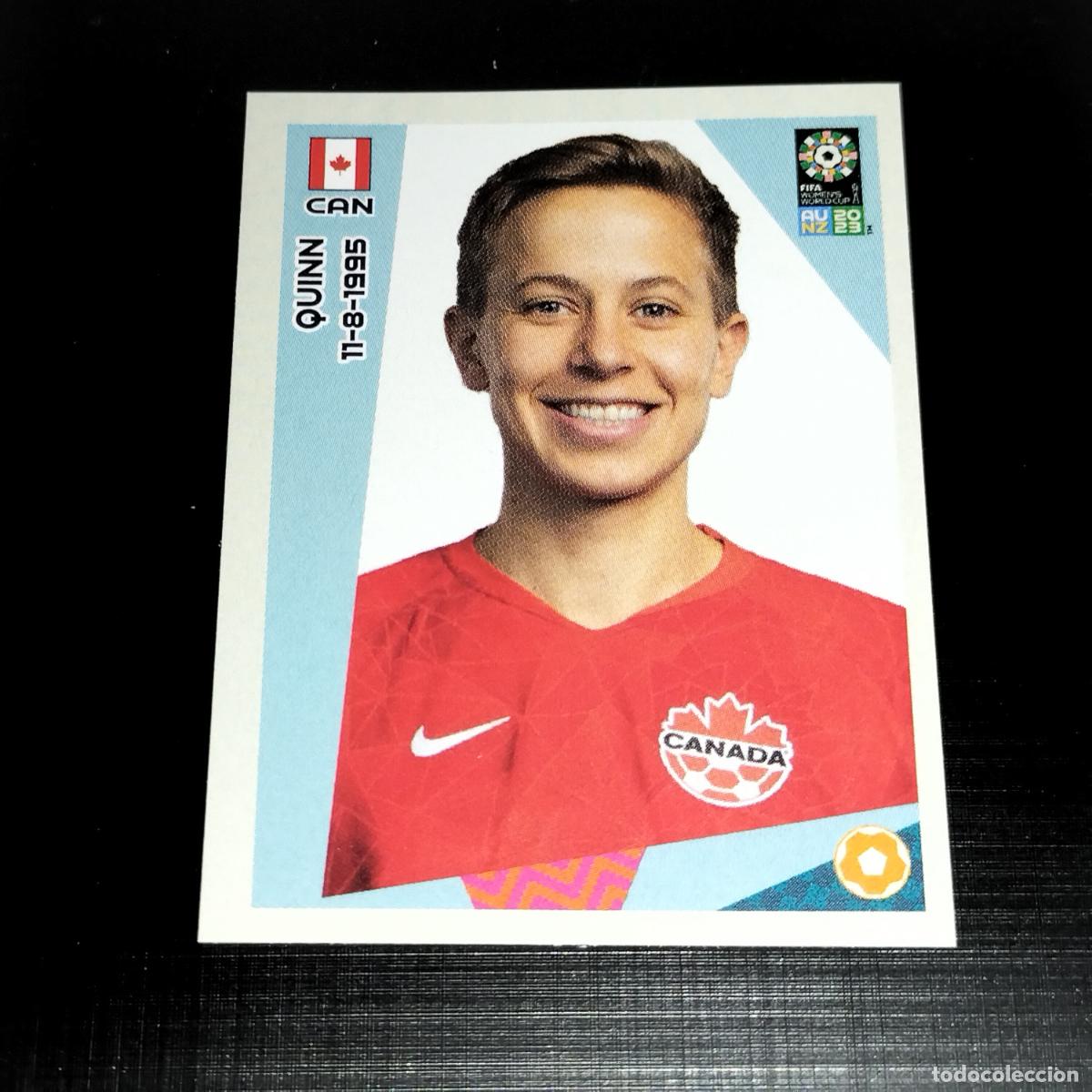 &Aacute;lbum de f&uacute;tbol completo: 134 QUINN CANADA CROMO FIFA WOMEN'S WORLD CUP AU NZ PANINI MUNDIAL FEMENINO 23 2023