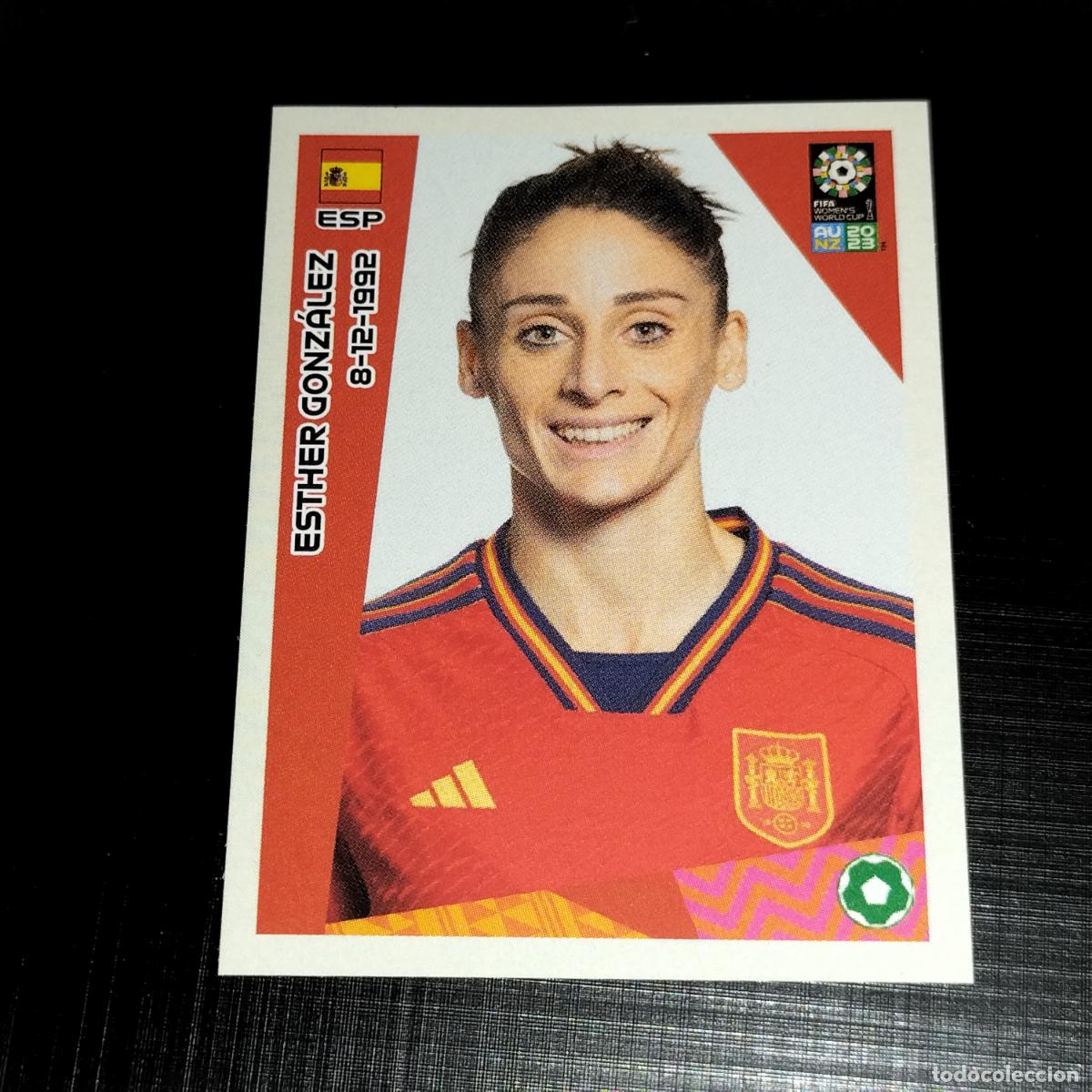&Aacute;lbum de f&uacute;tbol completo: 155 ESTHER GONZALEZ ESPA&Ntilde;A CROMO FIFA WOMEN'S WORLD CUP AU NZ PANINI MUNDIAL FEMENINO 23 2023