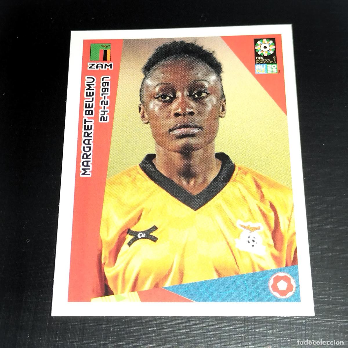 &Aacute;lbum de f&uacute;tbol completo: 178 MARGARET BELEMU ZAMBIA CROMO FIFA WOMEN'S WORLD CUP AU NZ PANINI MUNDIAL FEMENINO 23 2023