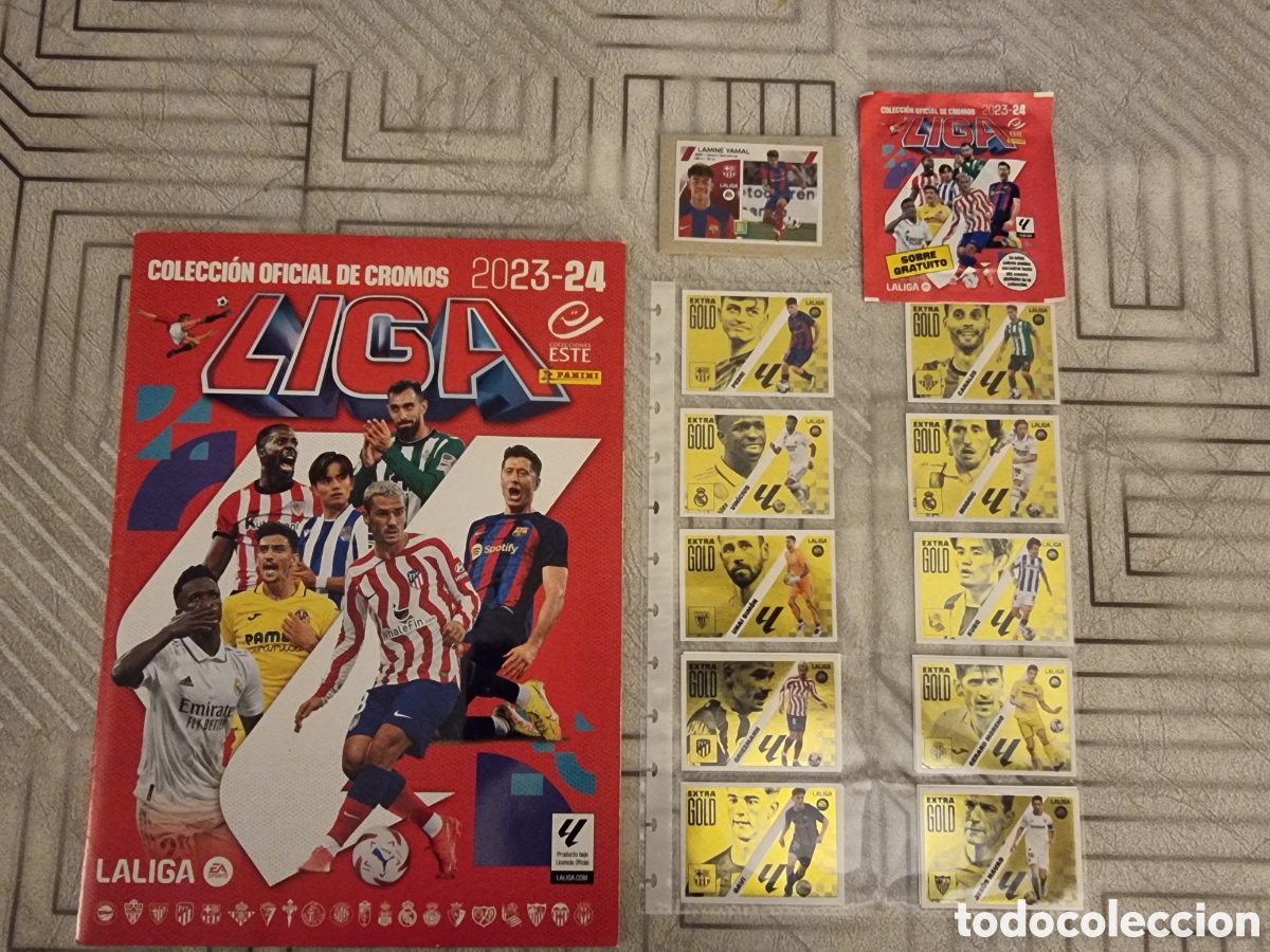 &Aacute;lbum de f&uacute;tbol completo: Colecci&oacute;n COMPLETA Liga Este Panini 2023/2024