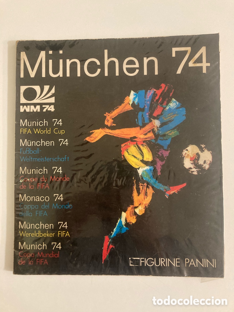 &Aacute;lbum de f&uacute;tbol completo: Album completo Campeonato mundial futbol Munich 74-Panini-Sin escritos