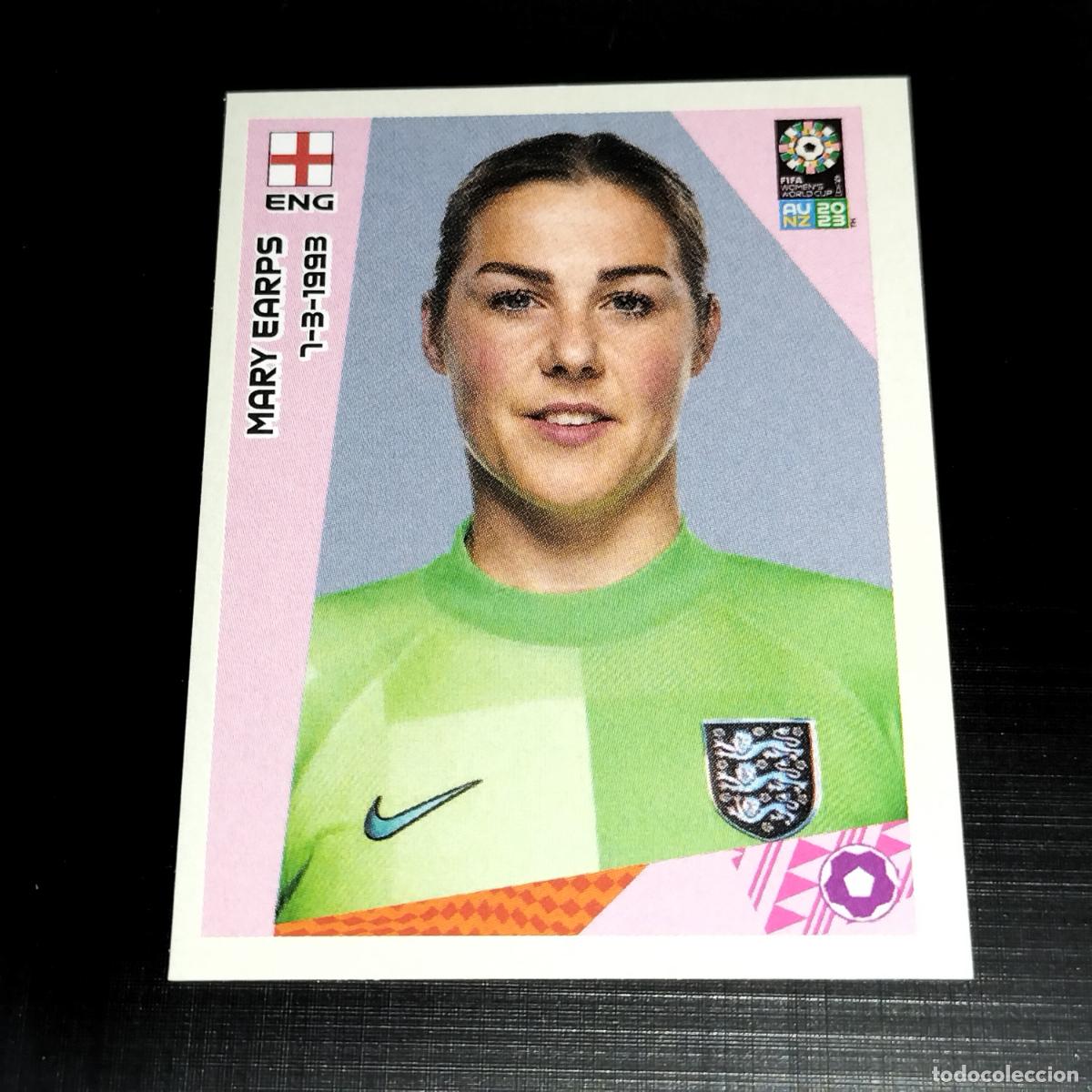 &Aacute;lbum de f&uacute;tbol completo: 210 MARY EARPS INGLATERRA CROMO FIFA WOMEN'S WORLD CUP AU NZ PANINI MUNDIAL FEMENINO 23 2023
