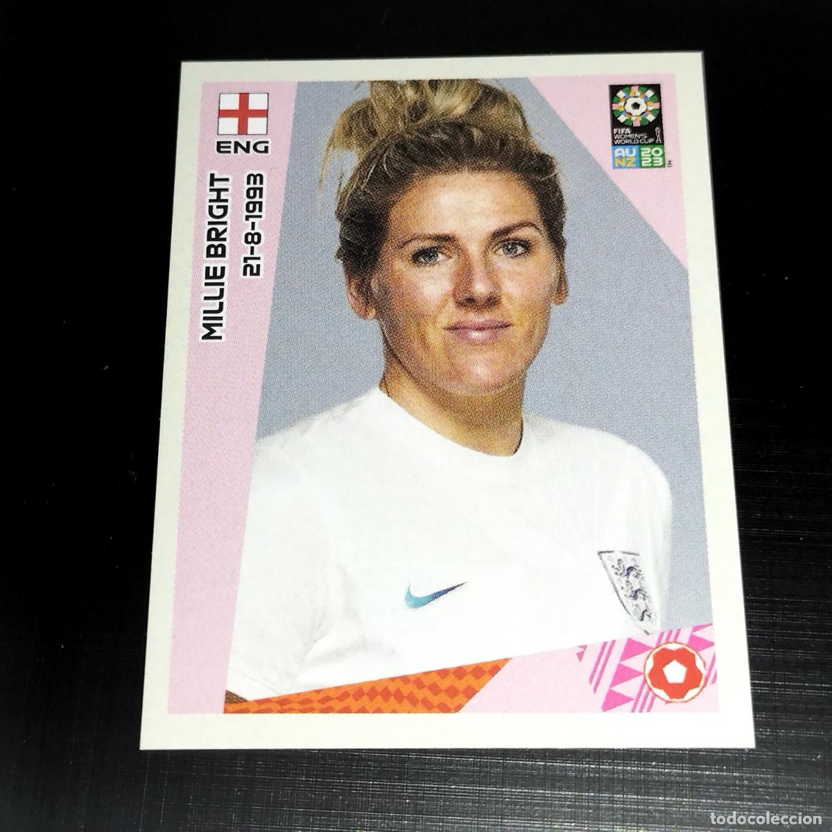 &Aacute;lbum de f&uacute;tbol completo: 211 MILLIE BRIGHT INGLATERRA CROMO FIFA WOMEN'S WORLD CUP AU NZ PANINI MUNDIAL FEMENINO 23 2023