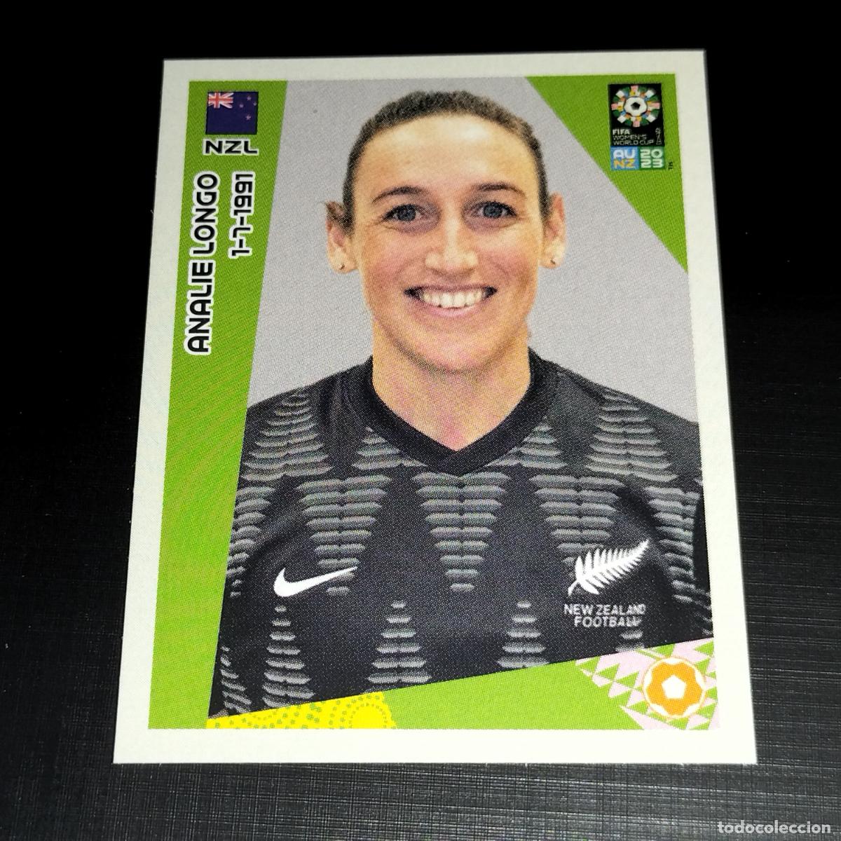&Aacute;lbum de f&uacute;tbol completo: 13 ANALIE LONGO NUEVA ZELANDA CROMO FIFA WOMEN'S WORLD CUP AU NZ PANINI MUNDIAL FEMENINO 23 2023